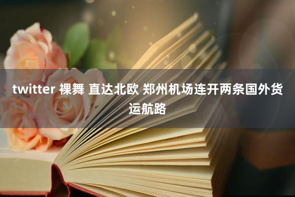 twitter 裸舞 直达北欧 郑州机场连开两条国外货运航路