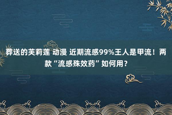 葬送的芙莉莲 动漫 近期流感99%王人是甲流！两款“流感殊效药”如何用？